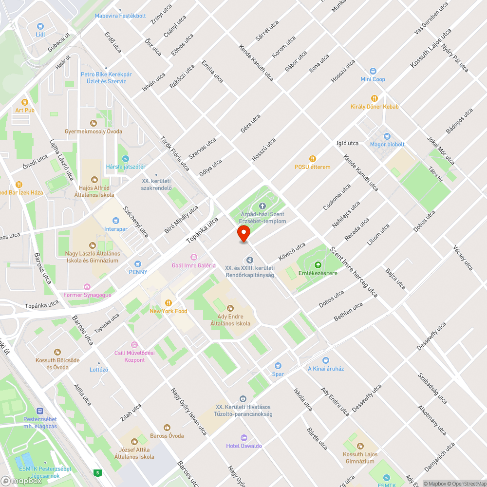 Mozgó telekomos fedlap bejelentés helye