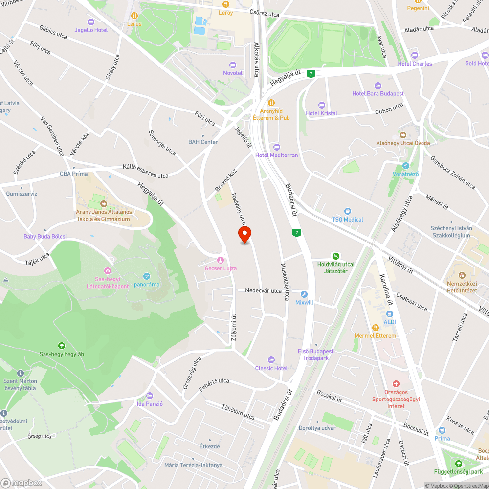 Leszakadt vezeték bejelentés helye