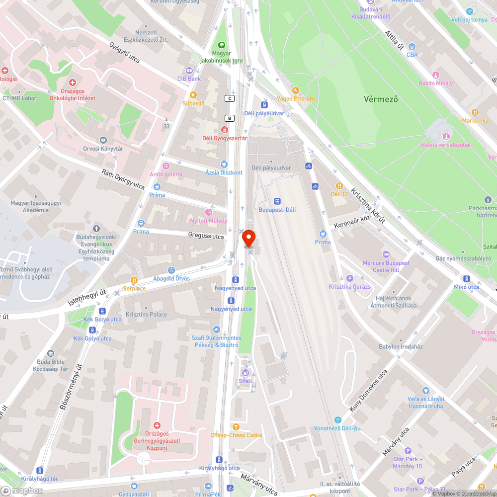 Otthagyott terelőtalp bejelentés helye