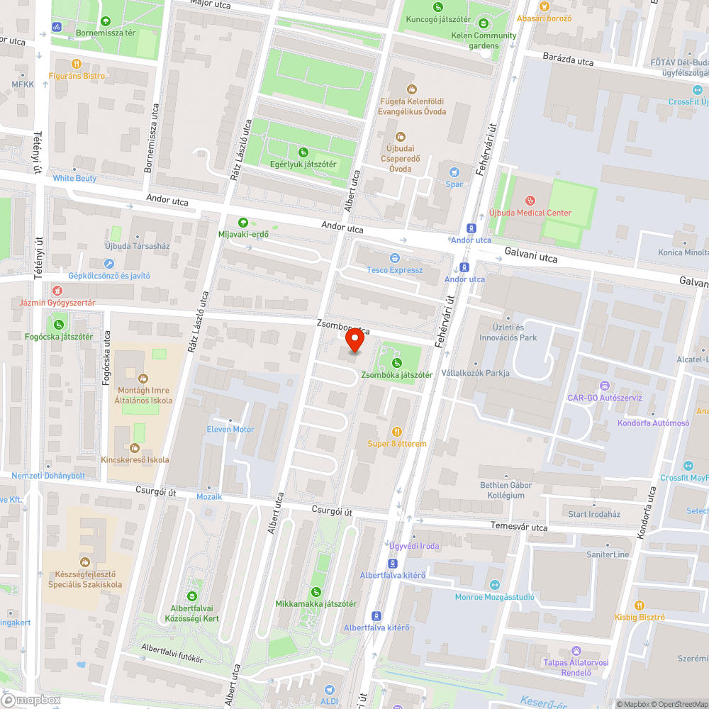 Engedély nélküli parkolás bejelentés helye