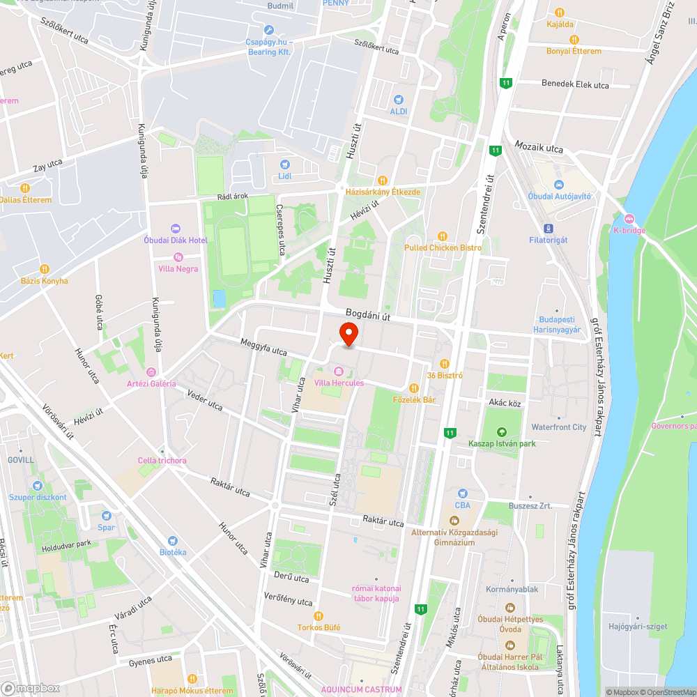 Leszakadt faág és elszáradt fa bejelentés helye