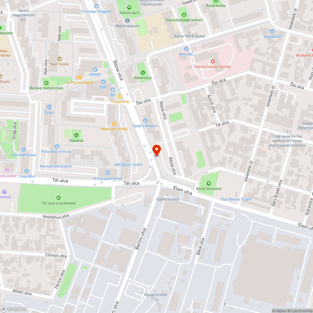 Letört ág bejelentés helye