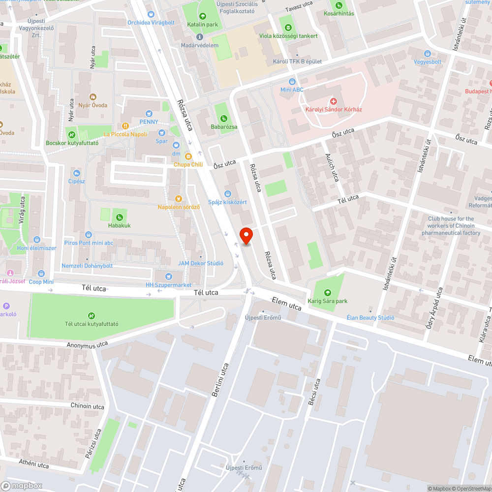 Betondarabok elszórva bejelentés helye