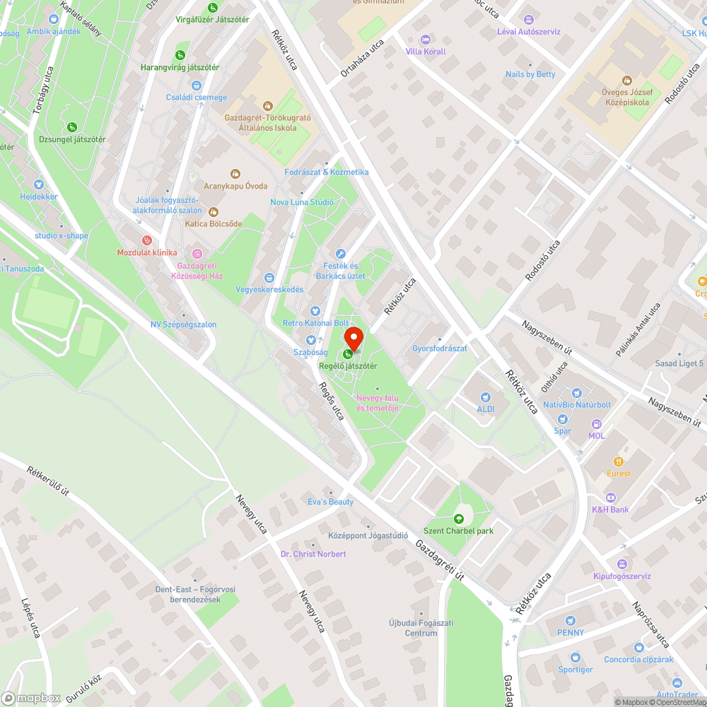 Csöpögő csap a játszótéren bejelentés helye