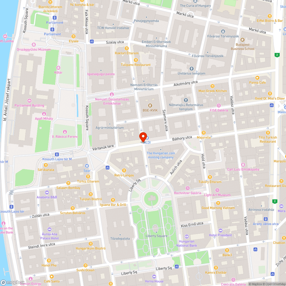 Zsákutca bejelentés helye