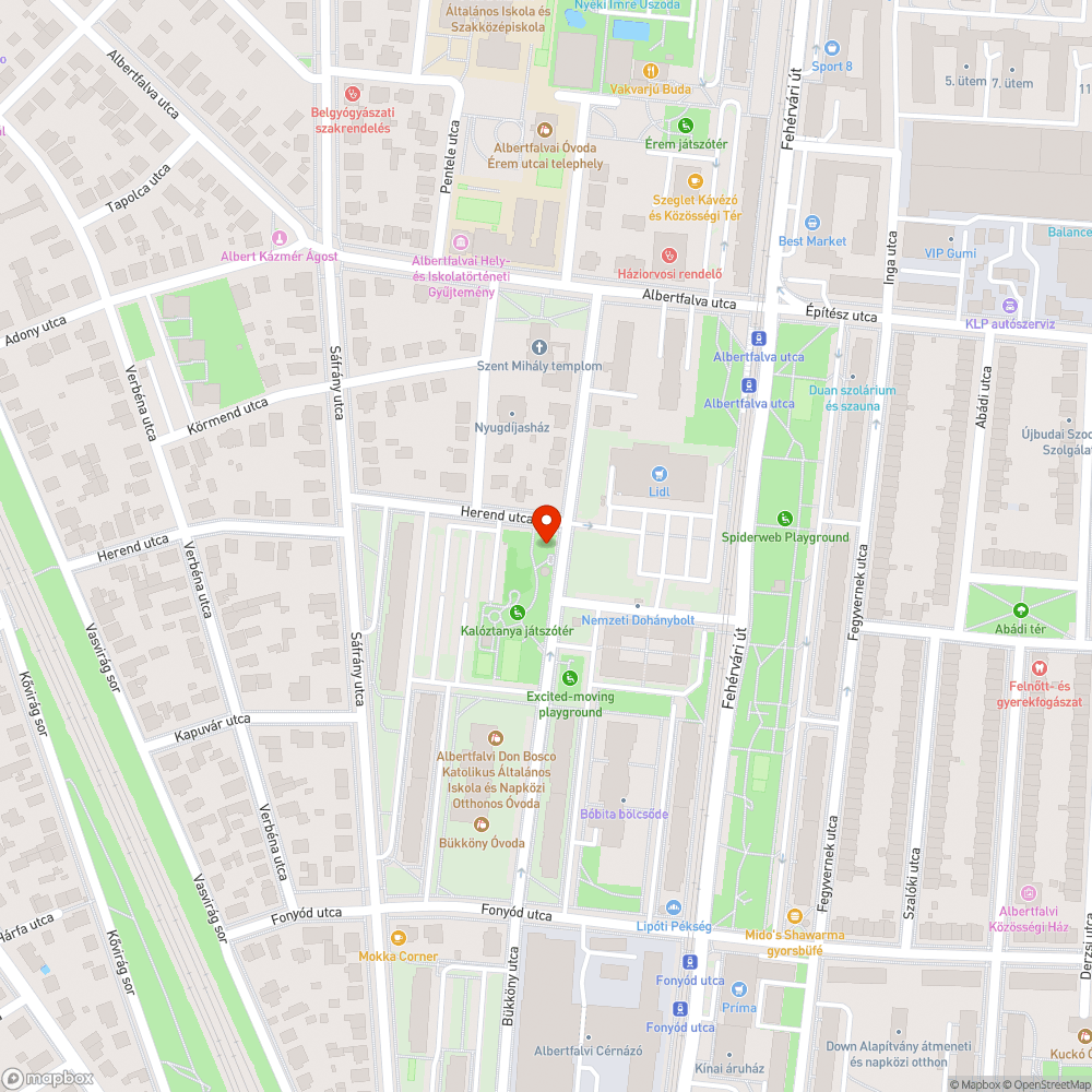 Lódarázs fészek bejelentés helye