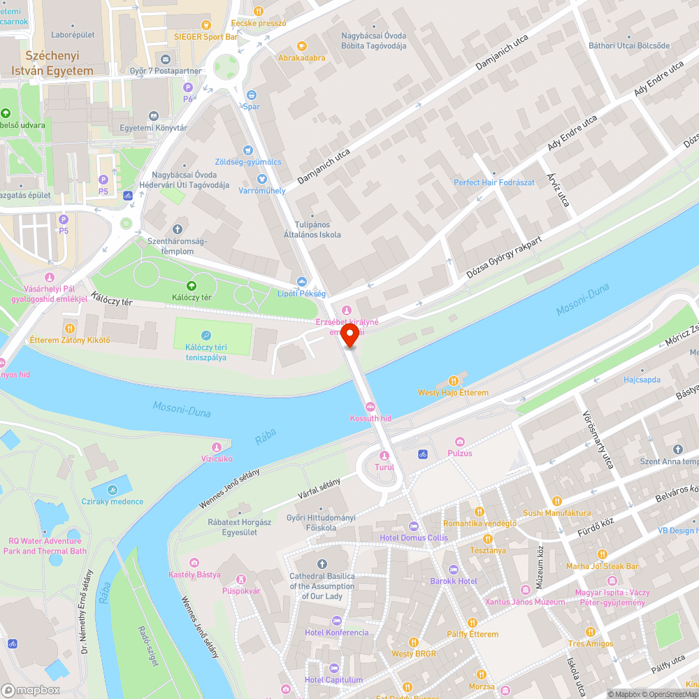 Eldugult víznyelők bejelentés helye