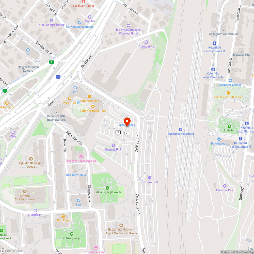 Kiesett állomás tábla bejelentés helye