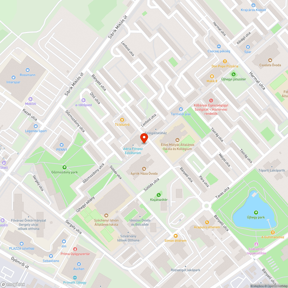 Lassan kopott pad bejelentés helye