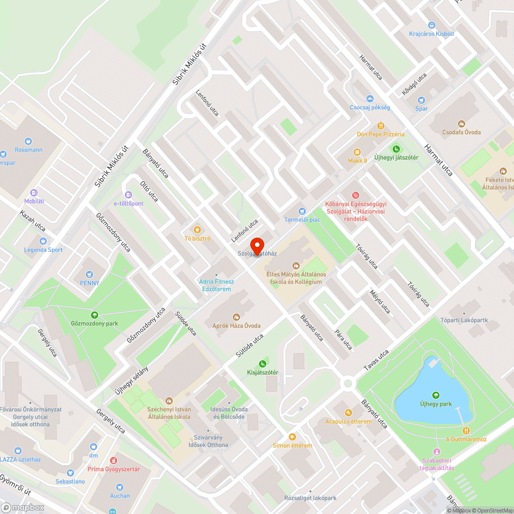 Teljesen lekopott padok bejelentés helye