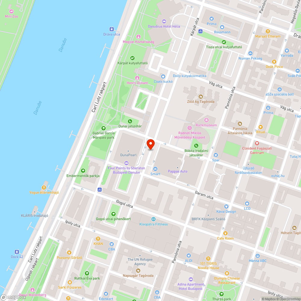 Döglött galamb bejelentés helye