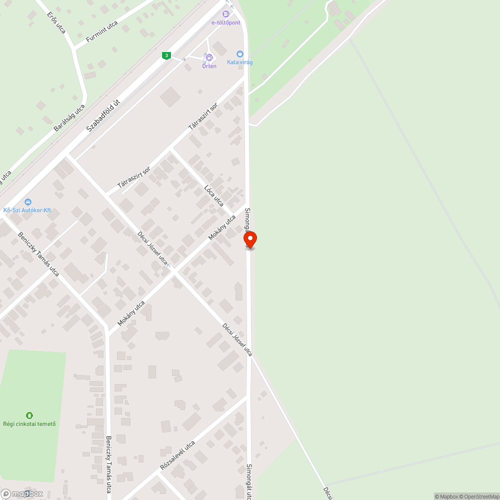 Keletkező erdő a csatornában bejelentés helye