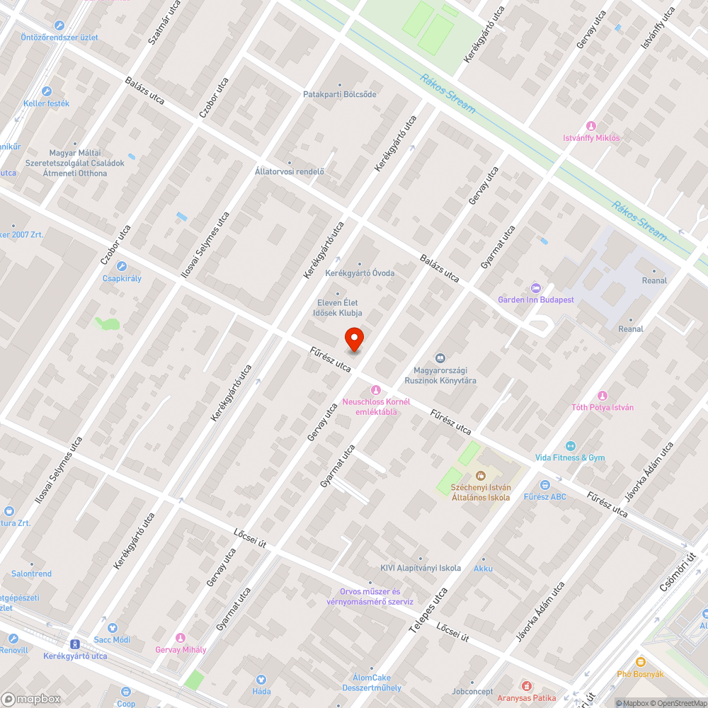 Az utca nagyon szűk nehézkes a közlekedés bejelentés helye