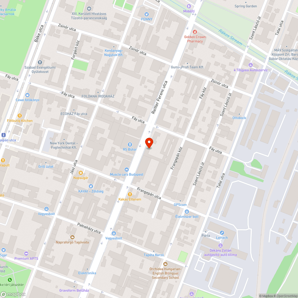 Reitter Ferenc utca, sávelválasztó sövény bejelentés helye