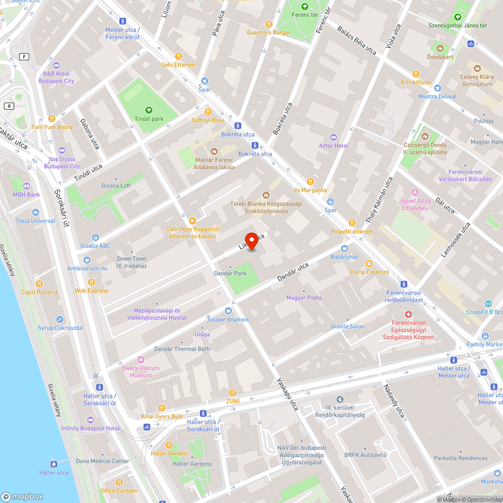 Szabálytalanul parkoló személyautó bejelentés helye