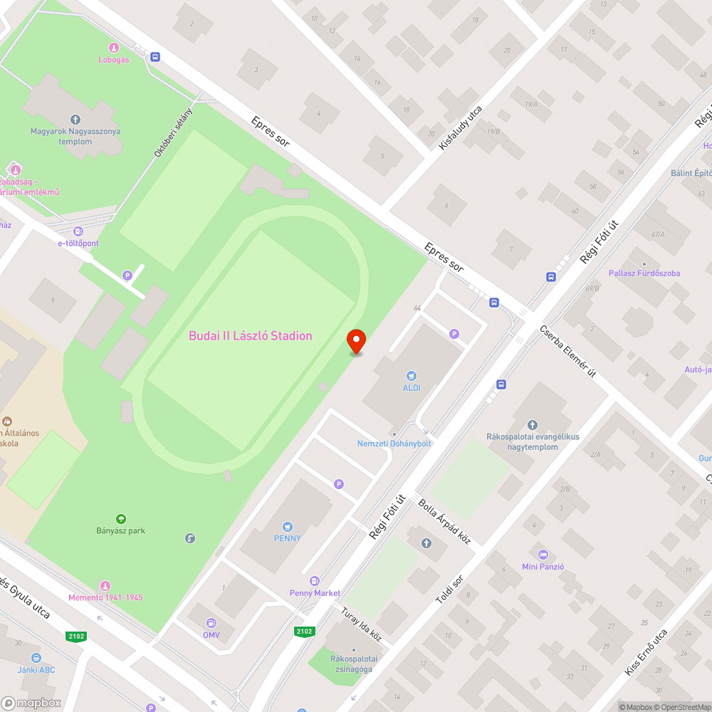 Balesetveszélyes gödör bejelentés helye