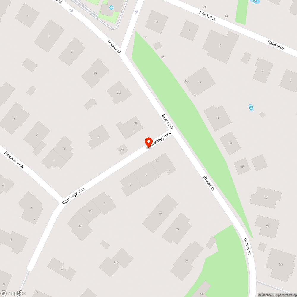 Csőtörés bejelentés helye