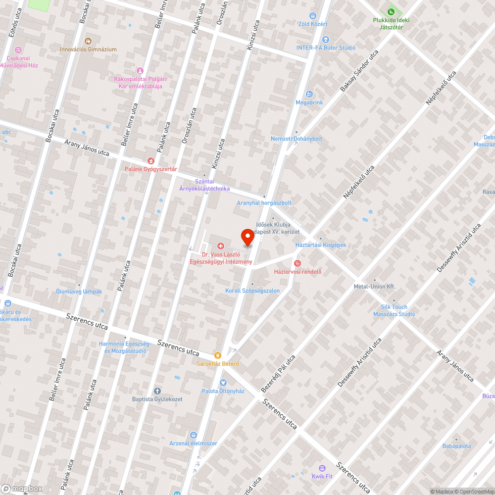 Feltöredezett járda bejelentés helye