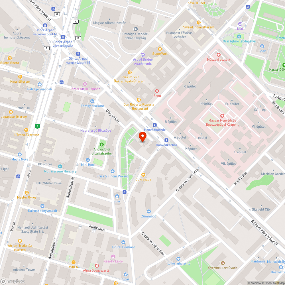 Elhullott madarak bejelentés helye