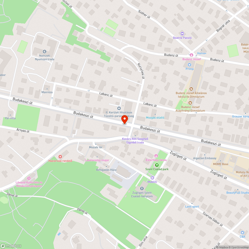 Veszélyesen megsüllyedt aszfalt bejelentés helye