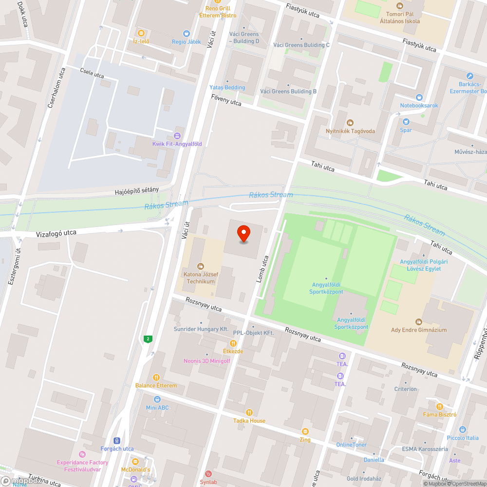 Hiányos megsüllyedt bejelentés helye