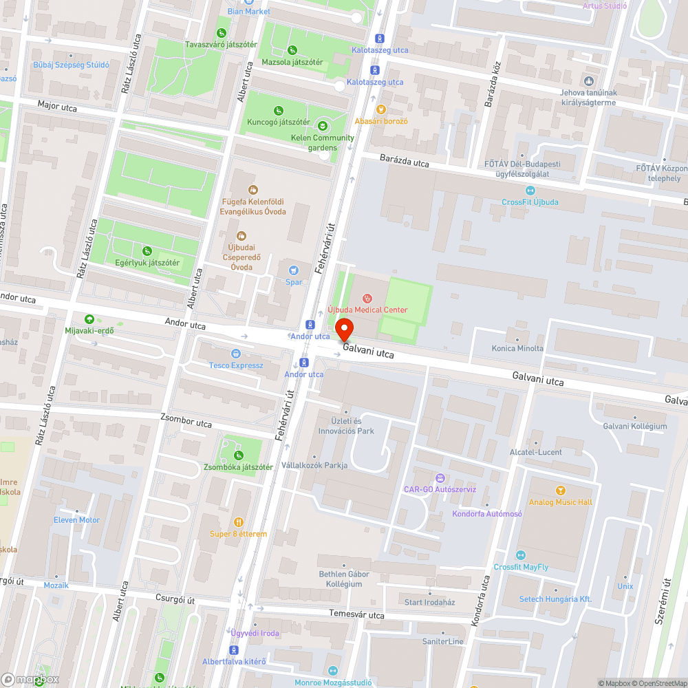 Invazív fafaj bejelentés helye