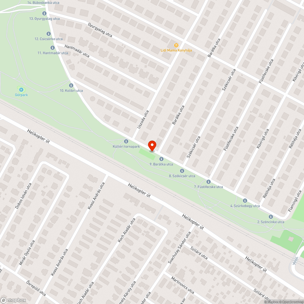 Eltűntek a fák bejelentés helye