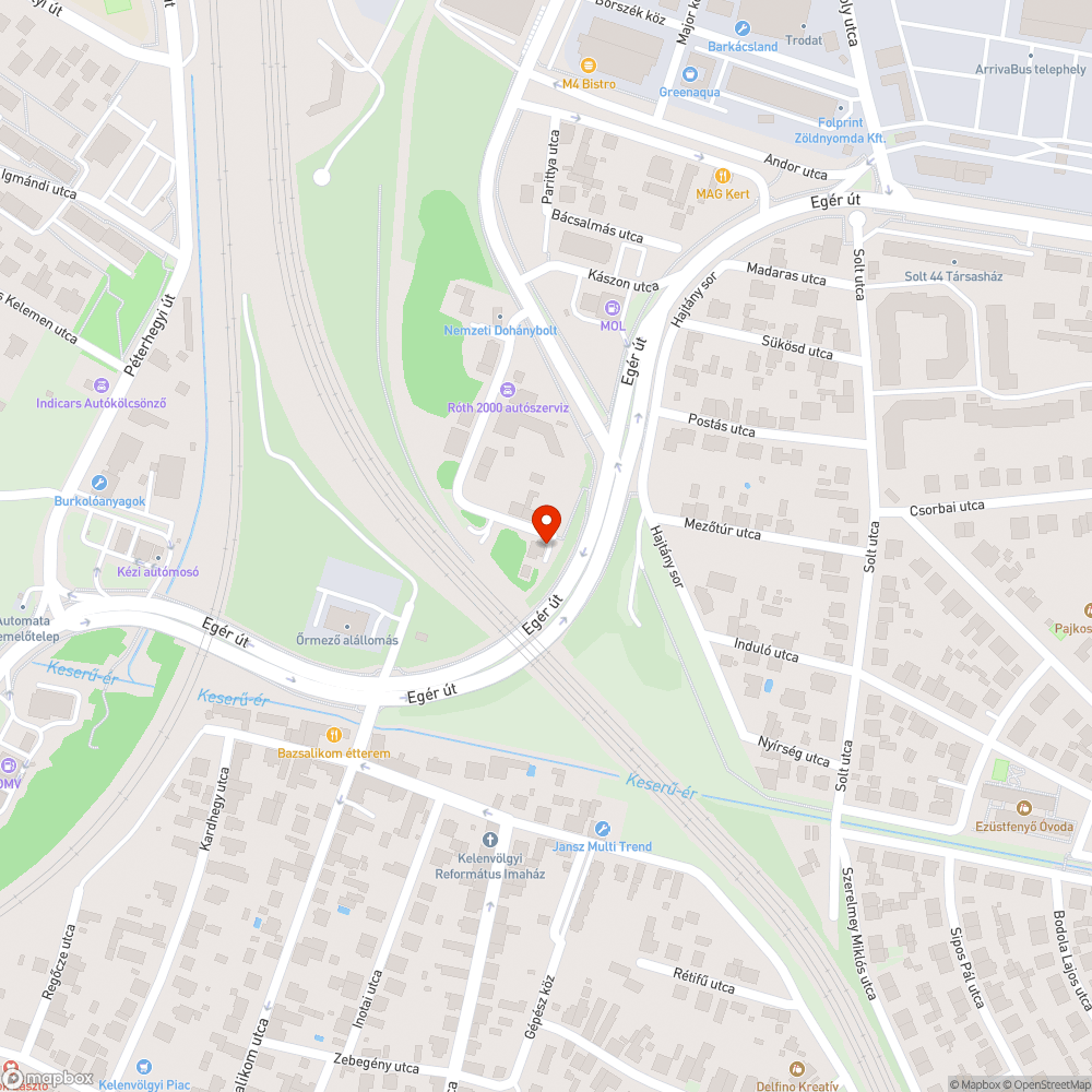 A biciklis sáv használhatatlan bejelentés helye