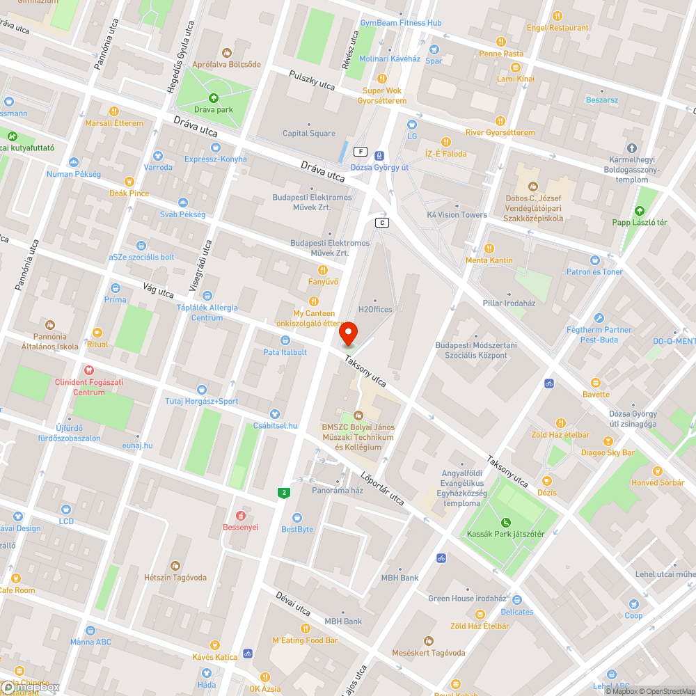 Utcai szemétlerakat bejelentés helye