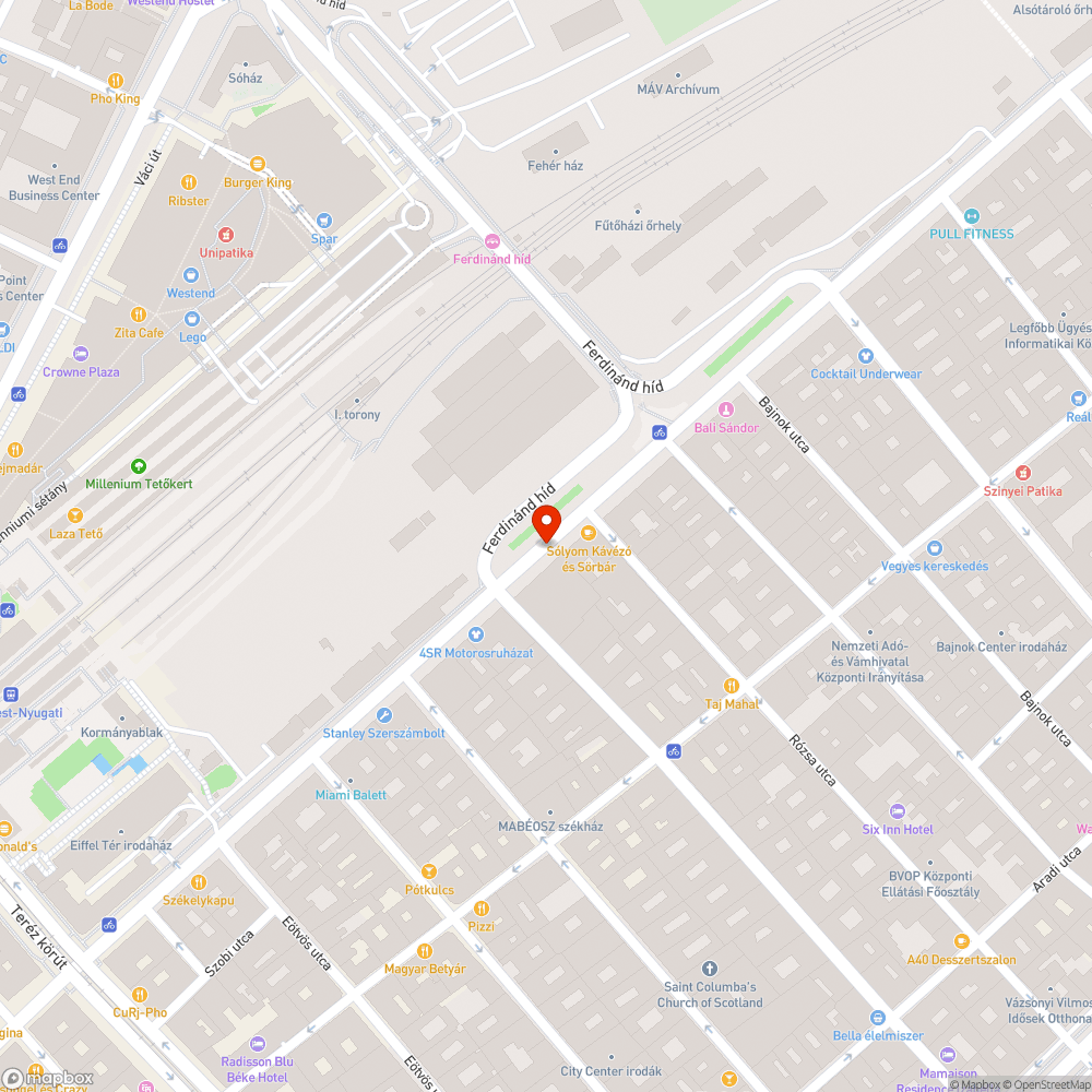 Hiányzó fa bejelentés helye