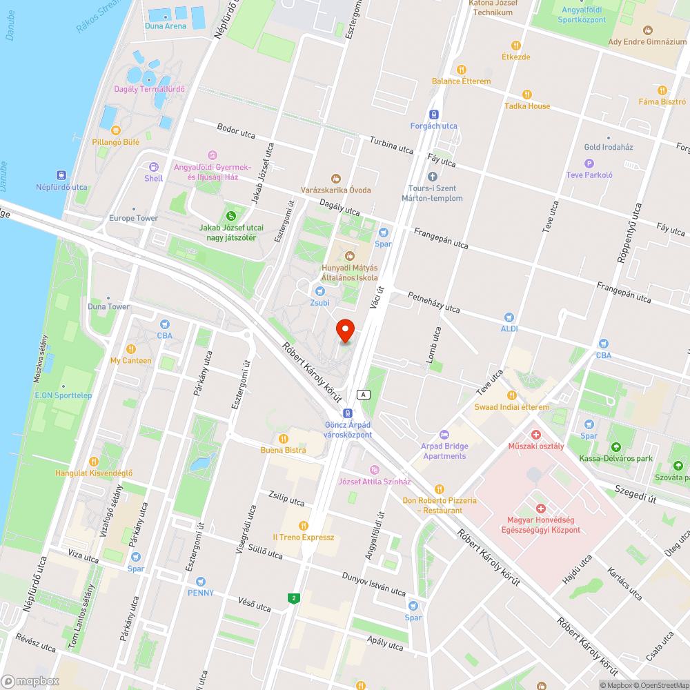 Dizájnos padok bejelentés helye