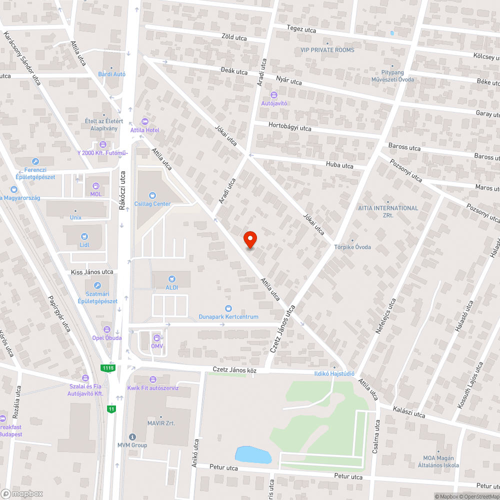 Nem befejezett útjavítás bejelentés helye