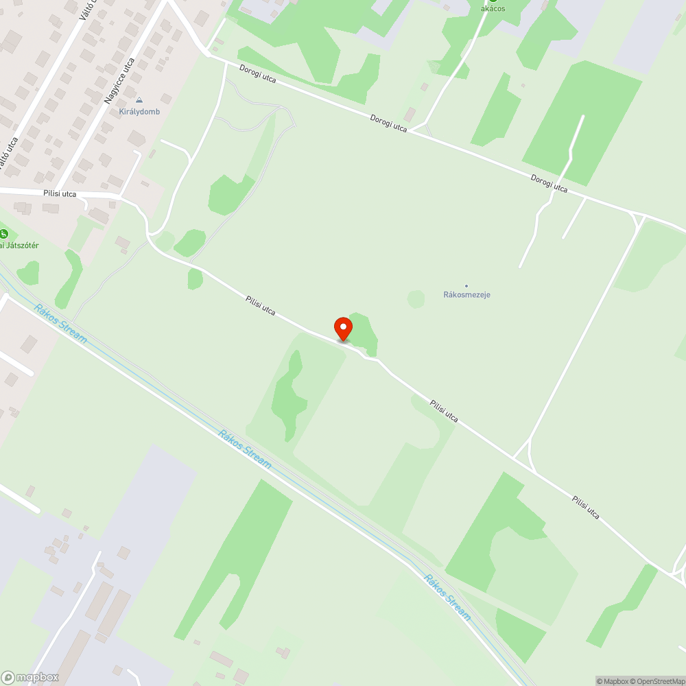 Hátrahagyott szemét Budapest X. kerület Pilis utca bejelentés helye