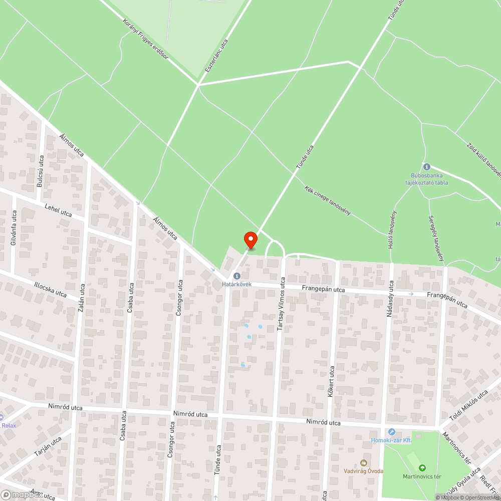 Tönkrement tábla bejelentés helye