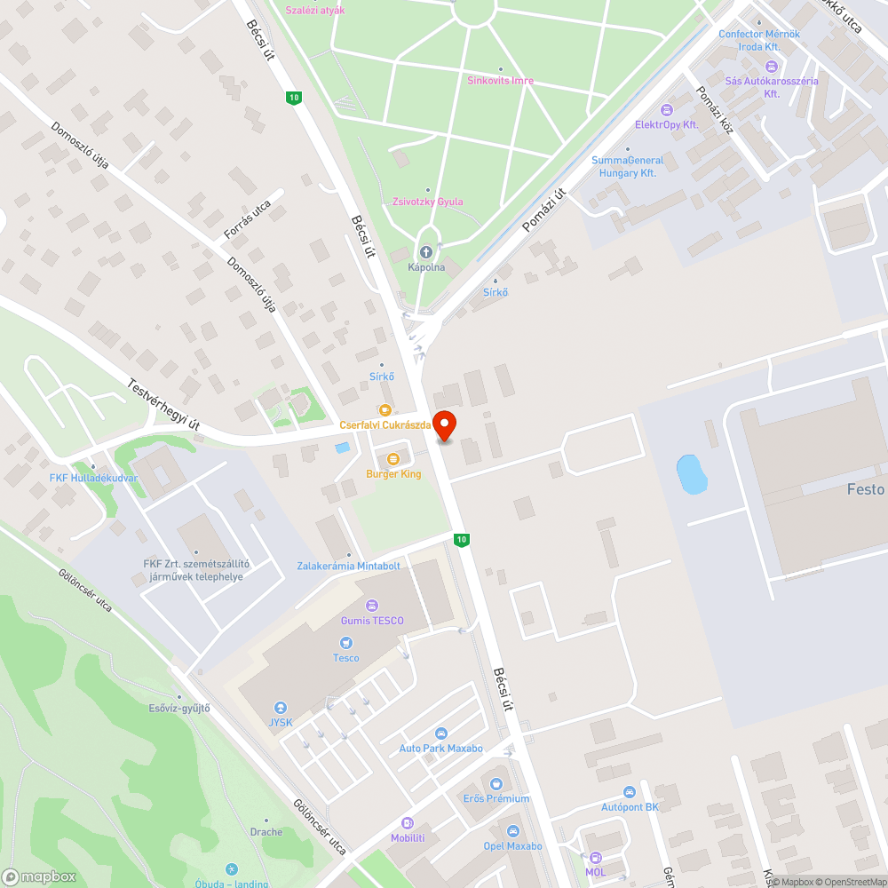 Járdára nőtt növényzet bejelentés helye