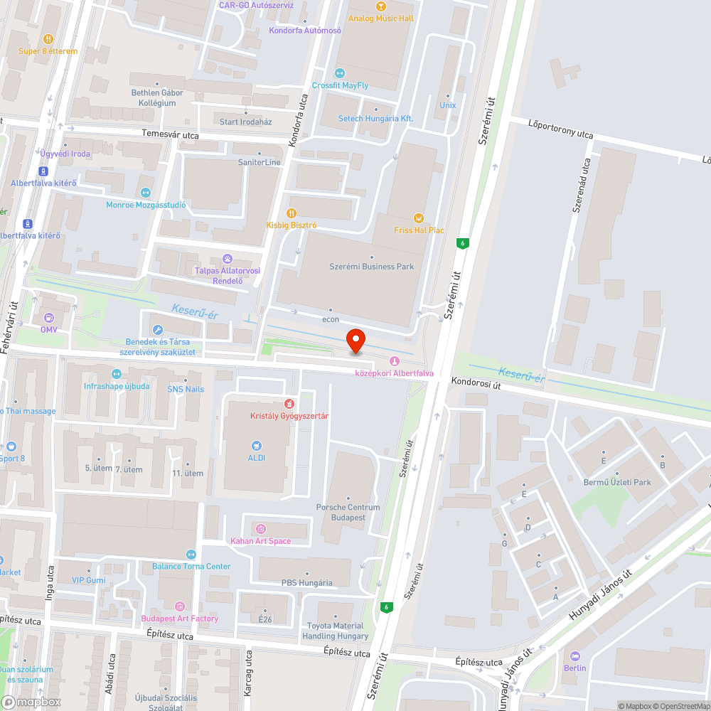 Elhagyott sárga Seat Cordoba bejelentés helye