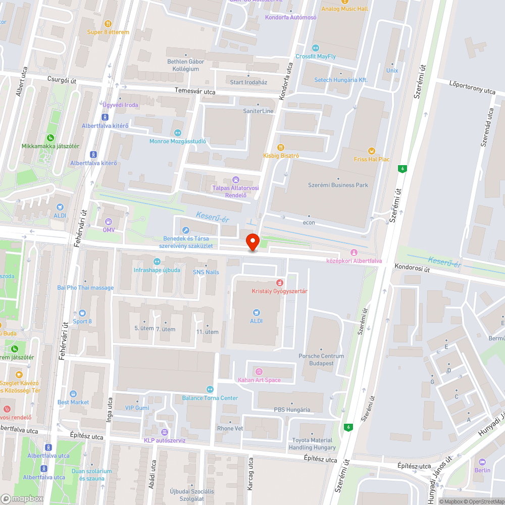 Gazos járda bejelentés helye