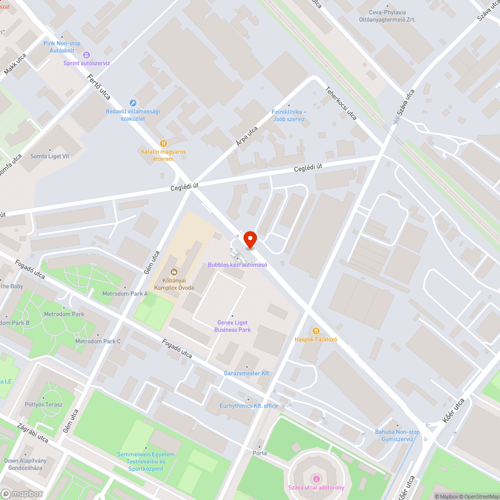 Kiszáradt fa bejelentés helye