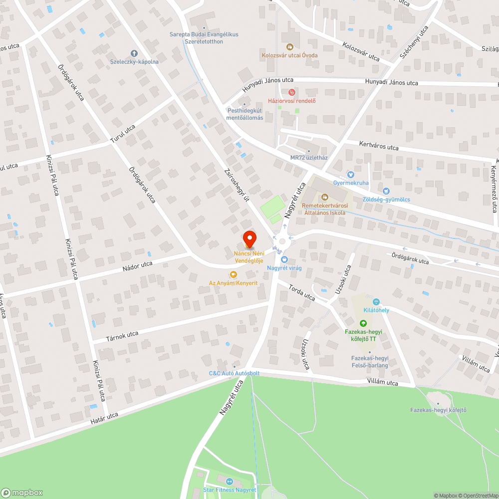 Problémás parkolás Náncsi Néni étteremnél bejelentés helye