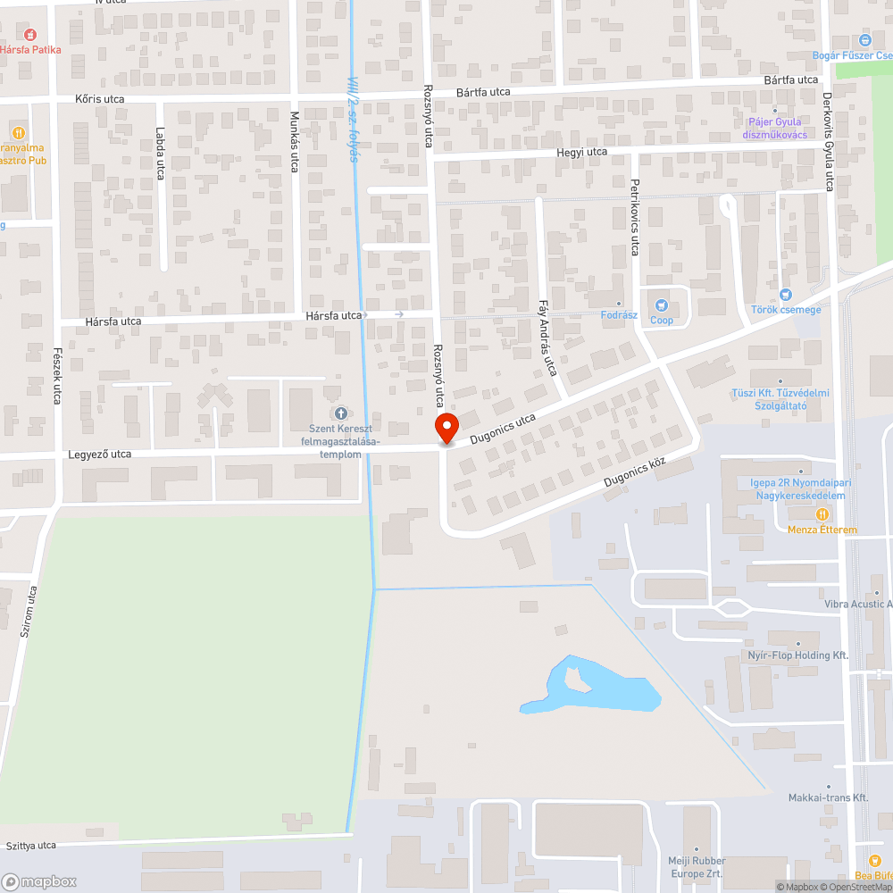 Átgondolatlan/Nem létező buszközlekedés a Kertvárosban bejelentés helye