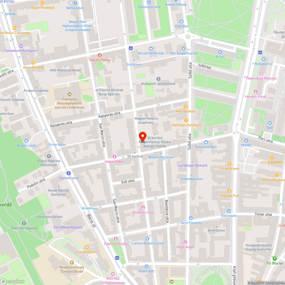 Kint maradt táblák bejelentés helye