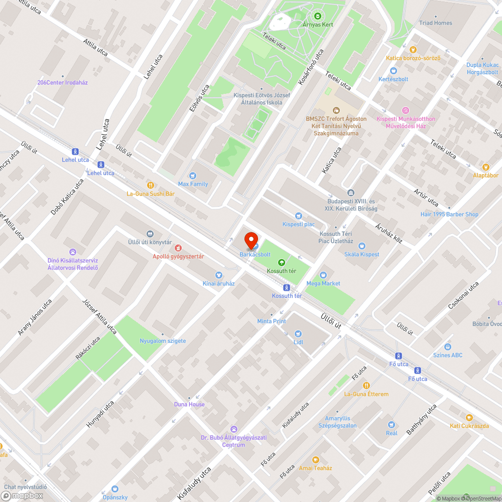 Nem működő közkút bejelentés helye