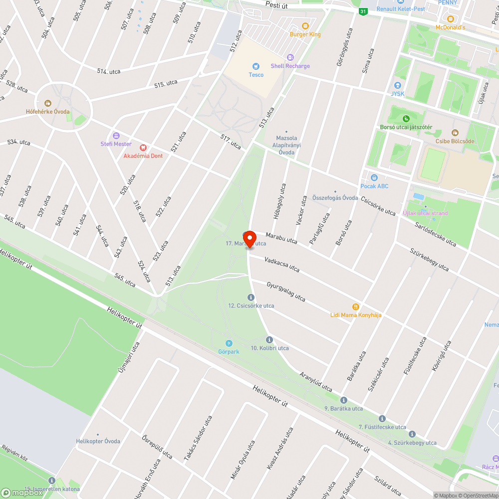 Kúszónövény benőtte és eltakarta pihenőövezet tábla bejelentés helye