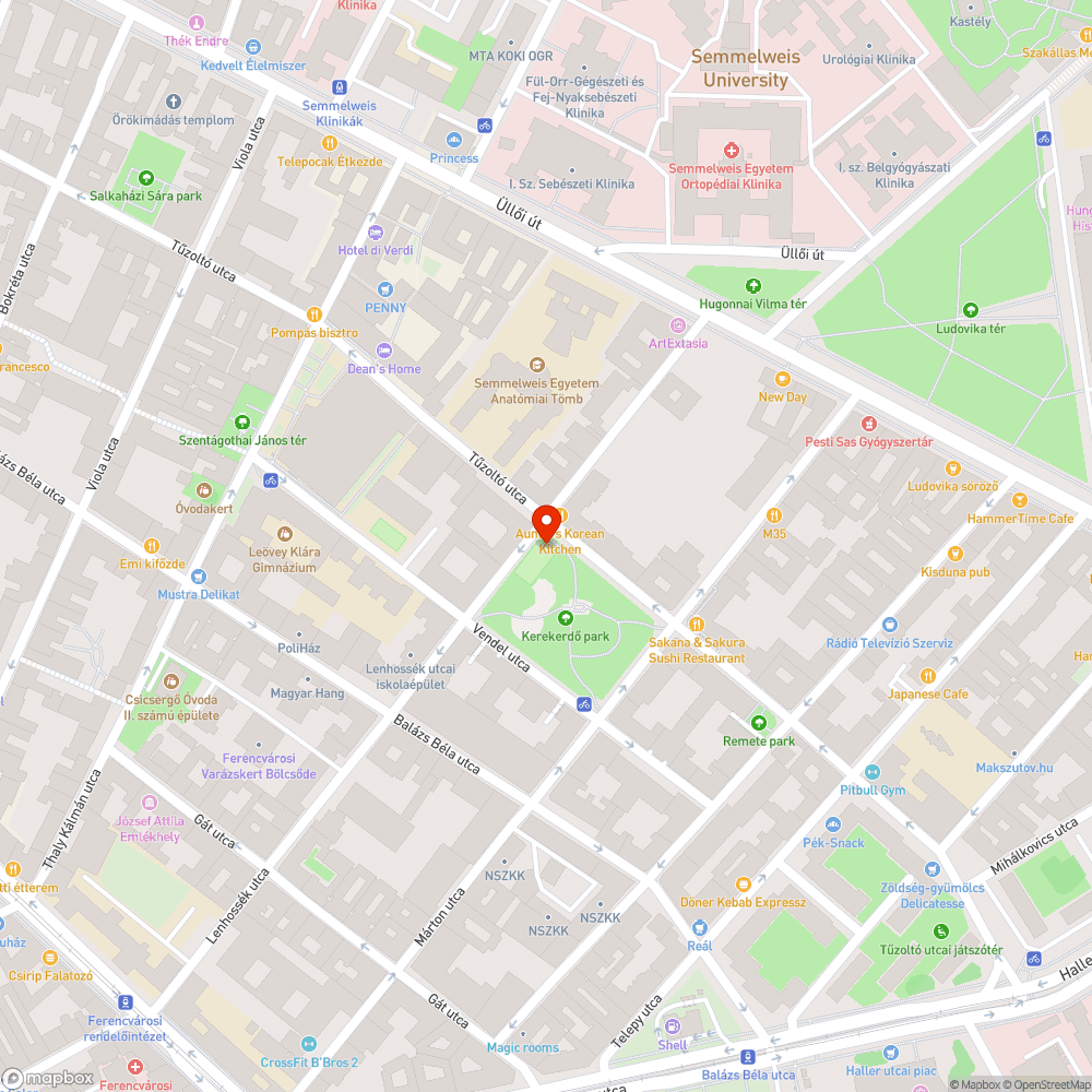 Kerekerdő park focipálya labdafogó kerítés bejelentés helye