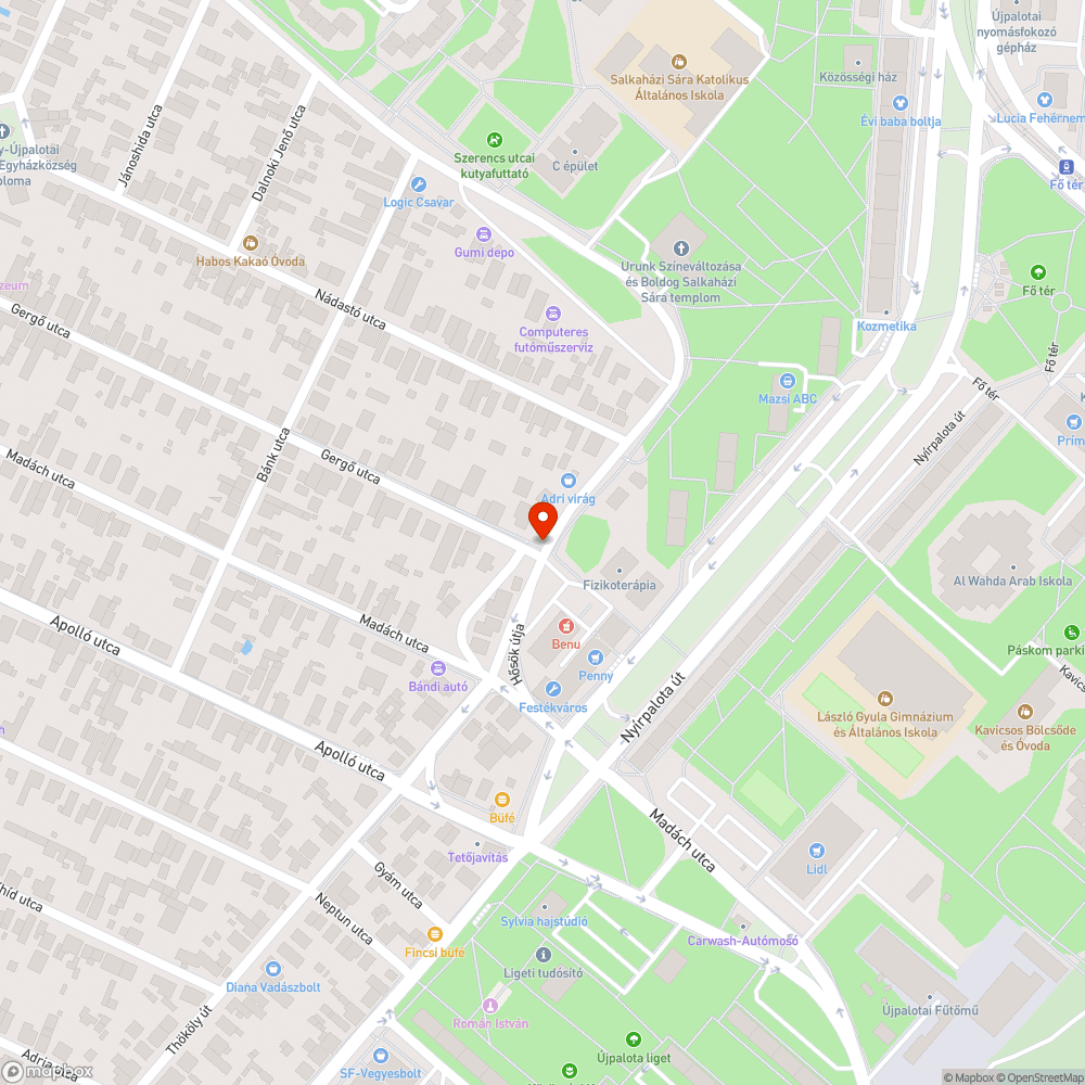 Tábla és burkolati jel felfestésének hiánya bejelentés helye