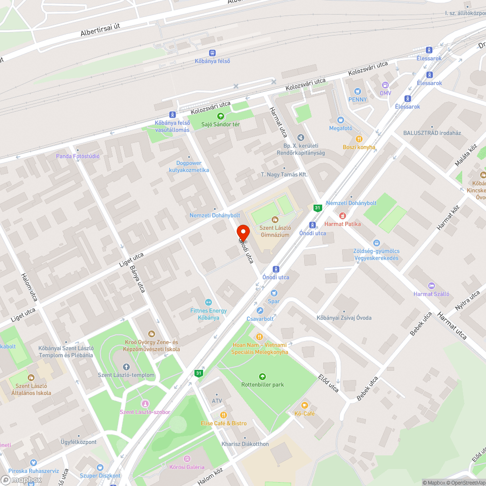 Még egy balesetveszélyes aknafedél bejelentés helye