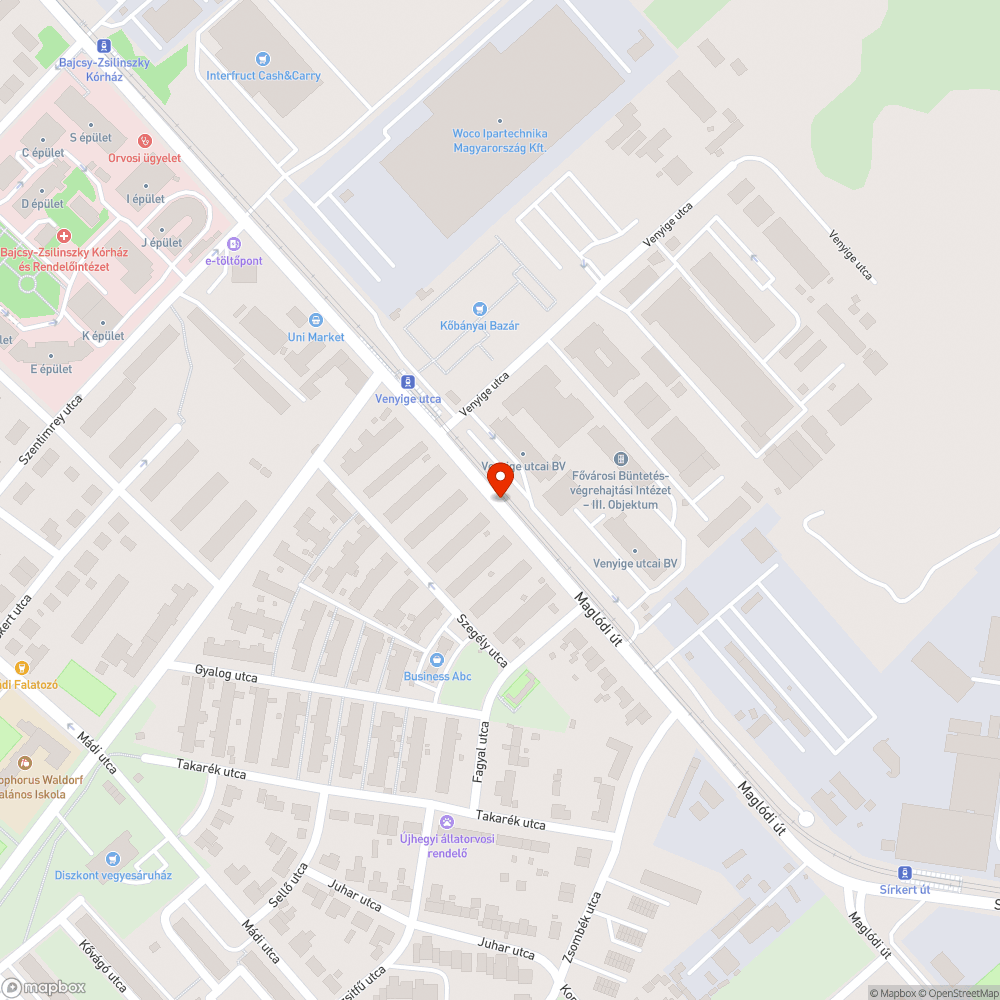 Kettő darab betontömb bejelentés helye