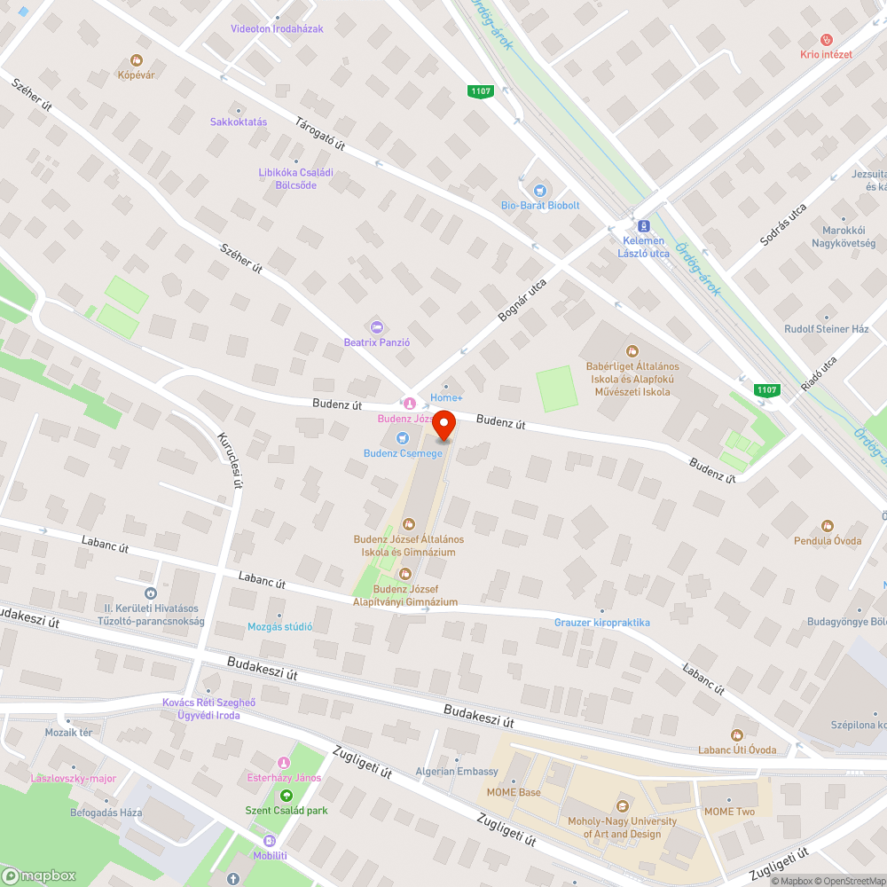 Elhagyott lakókocsi bejelentés helye