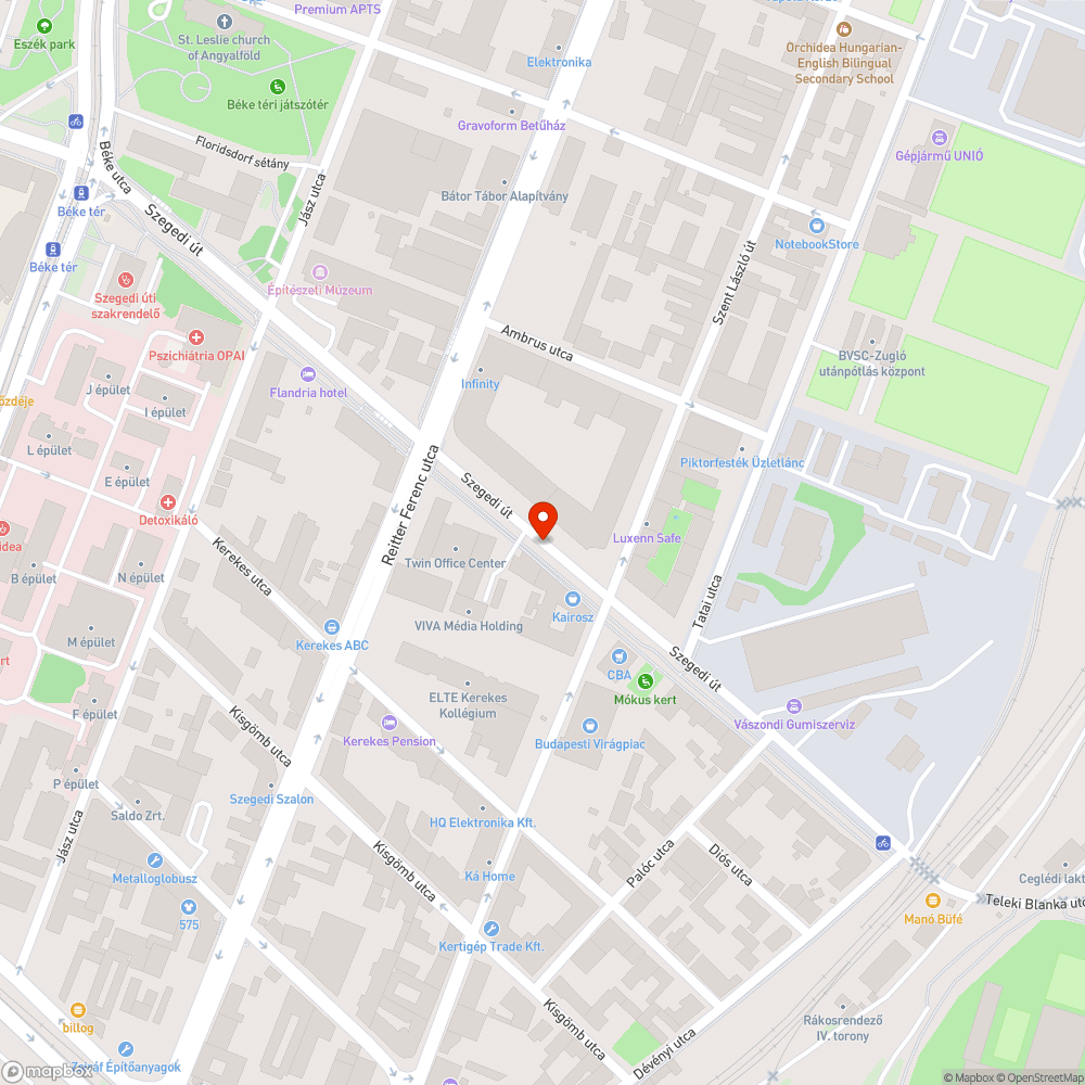 Roncs bejelentés helye