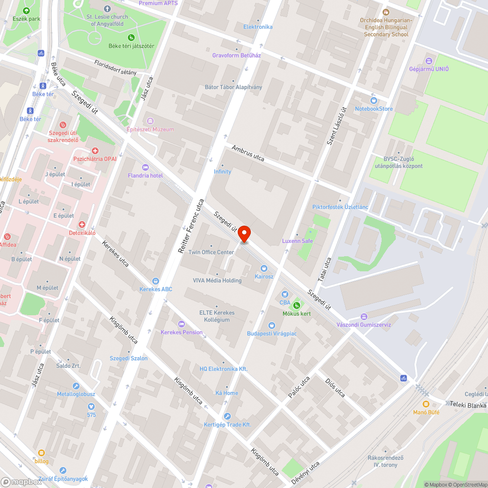 Roncs bejelentés helye